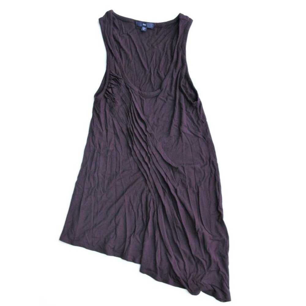 Gap Asymmetric Pleated Tank Top XS